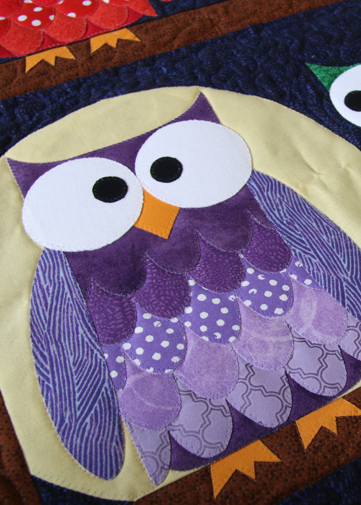 Hootsville Row Quilt Pattern