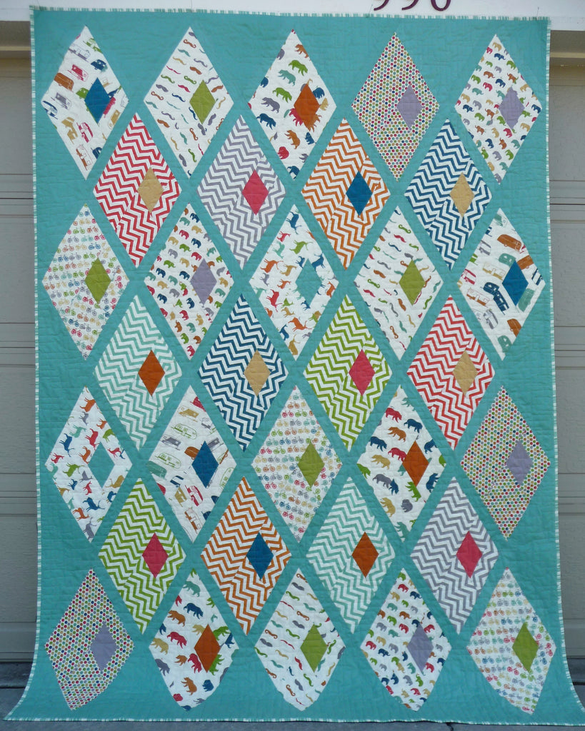 Diamond Alley Quilt Pattern