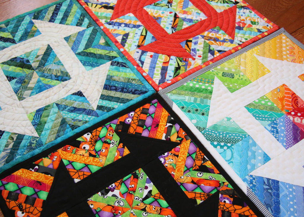 Mini Churndash Court Quilt Pattern