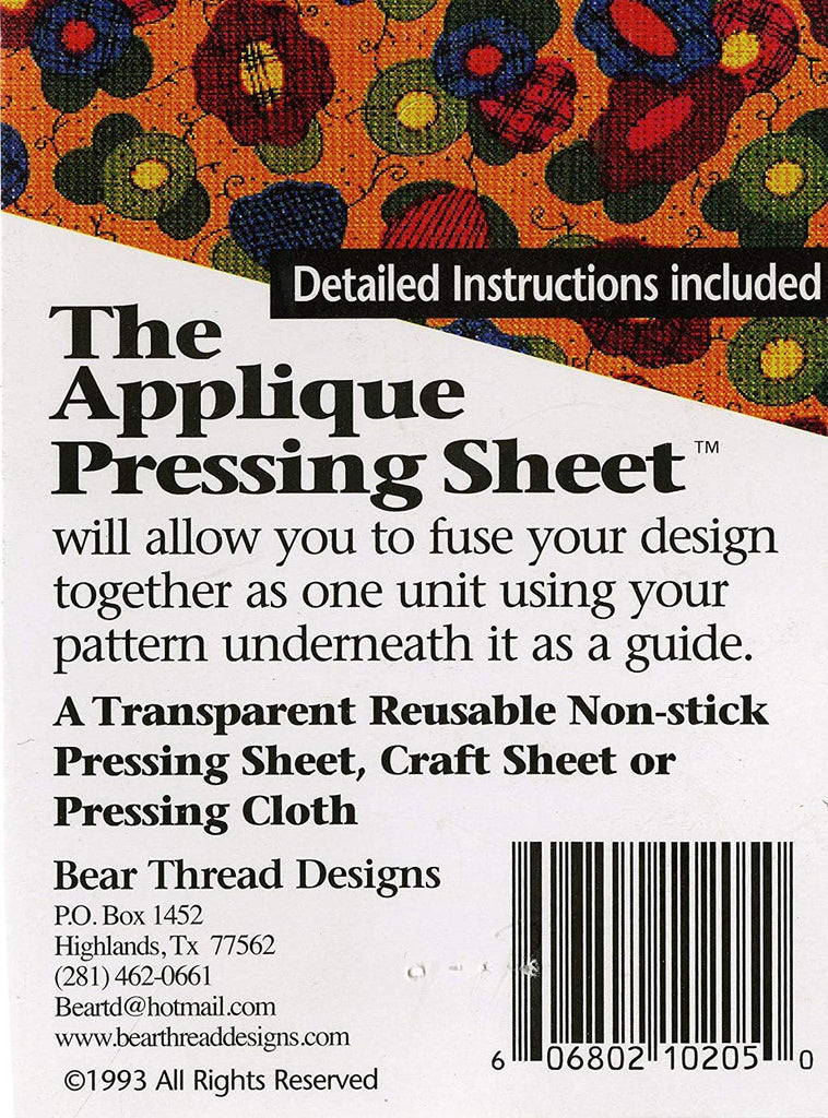 Appliqué Pressing Sheet