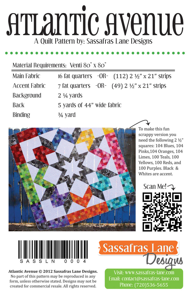 Atlantic Avenue Quilt Pattern
