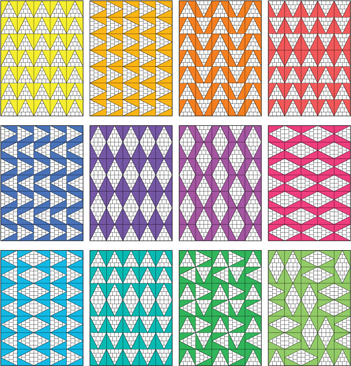 Clay Court Quilt Pattern