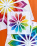 Colorburst Quilt Block PDF Pattern