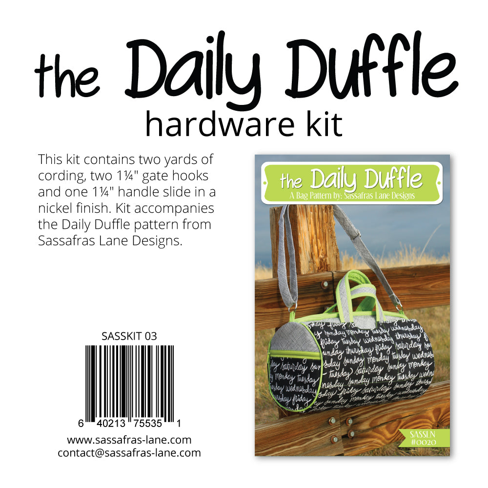 The Daily Duffle Hardware Kit