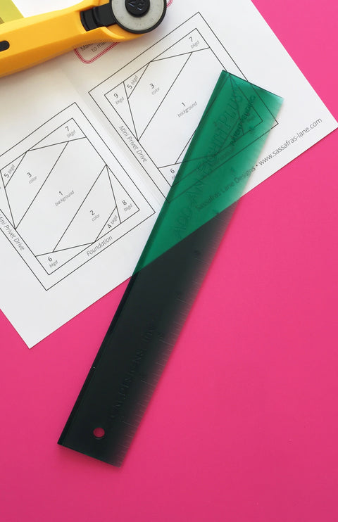 Add-An-Eighth Plus 9" Ruler