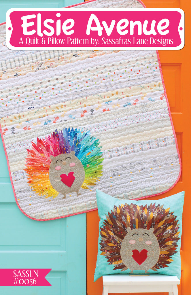 Elsie Avenue Quilt & Pillow Pattern