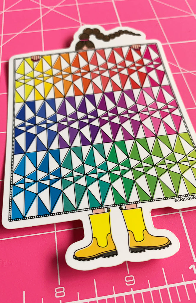 Euclid Avenue Quilt Sticker