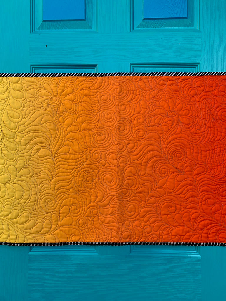 Rainbow Ombre 108" Wide Fabric