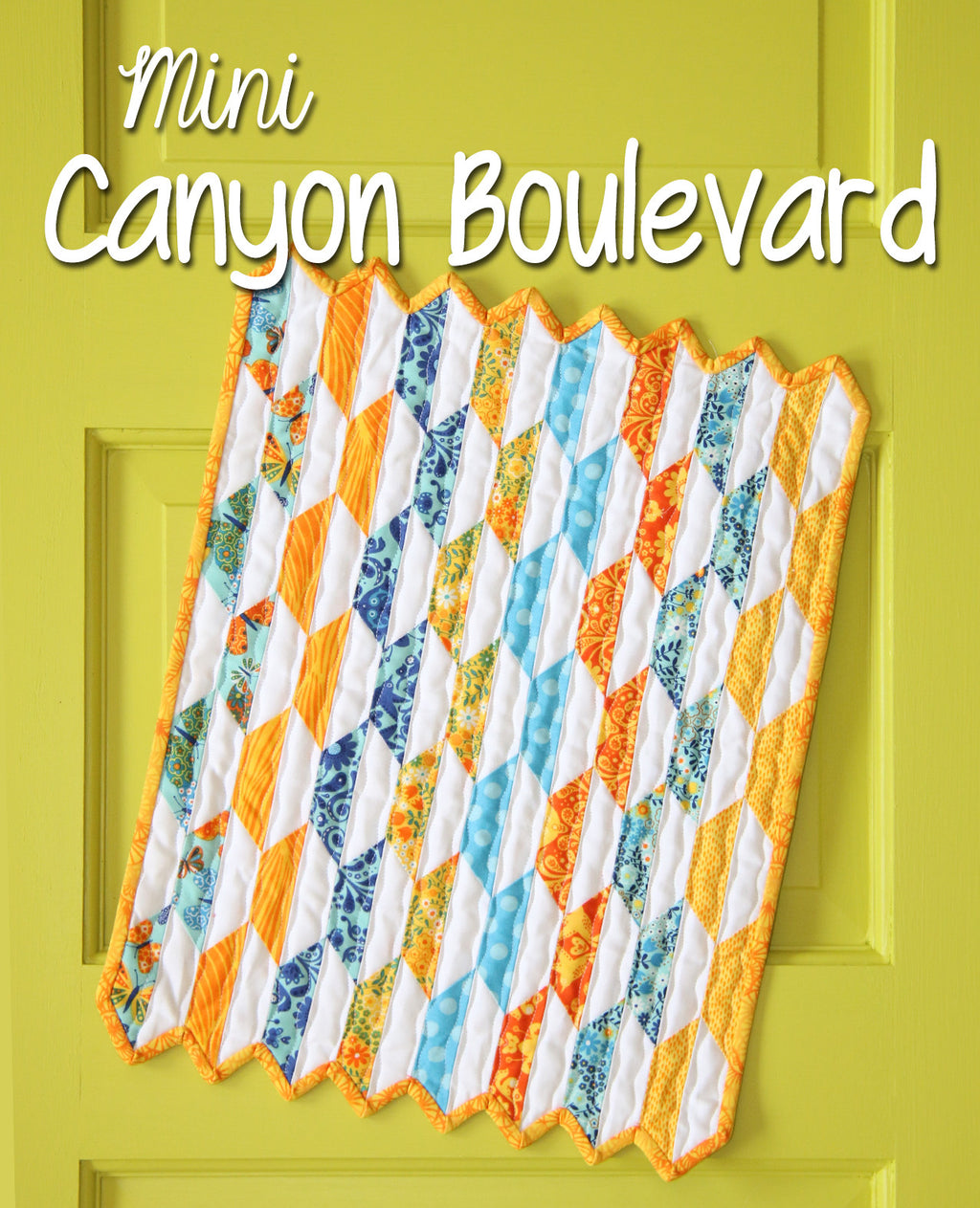 Mini Canyon Boulevard Quilt Pattern