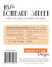 Mini Lombard Street Quilt Pattern