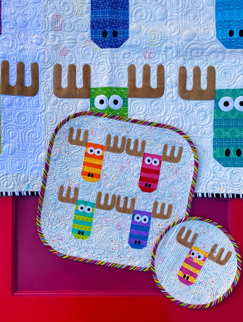 Mini Wild Moose Chase Quilt Pattern