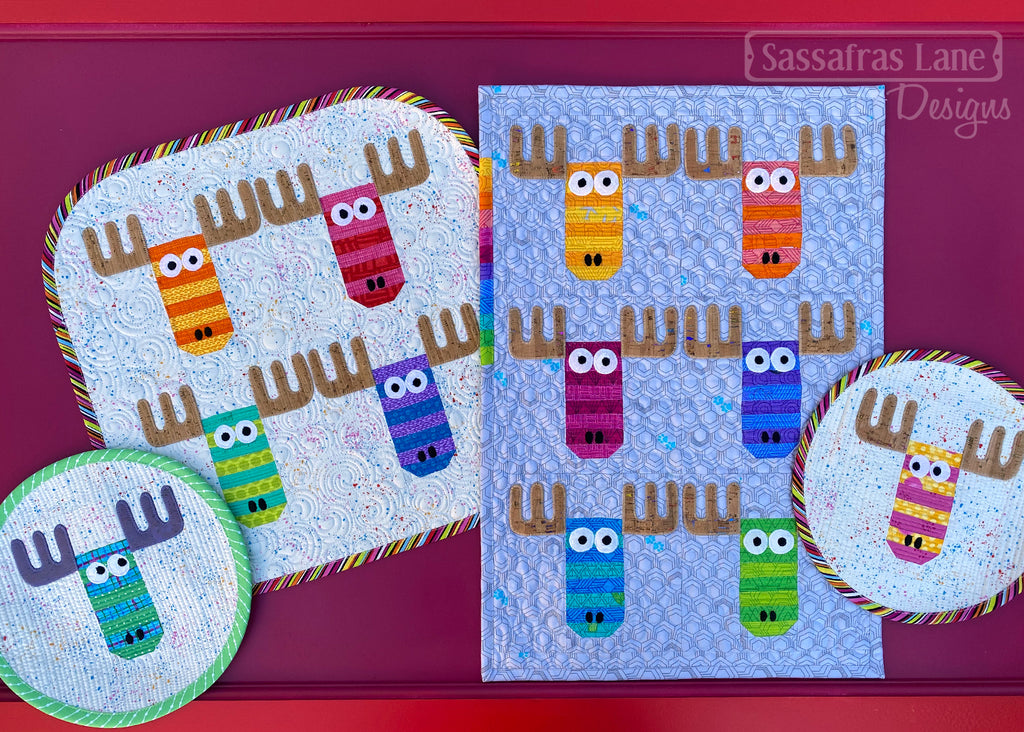 Mini Wild Moose Chase Quilt Pattern