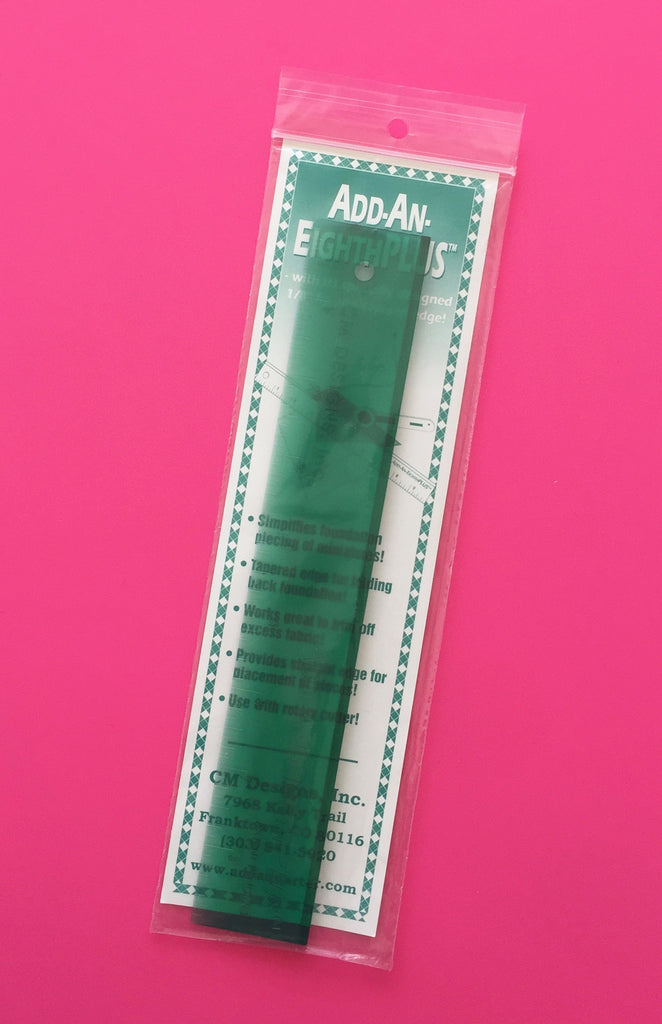 Add-An-Eighth Plus 9" Ruler