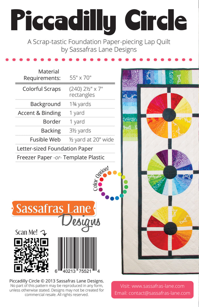 Piccadilly Circle Quilt Pattern