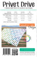 Privet Drive Quilt Pattern