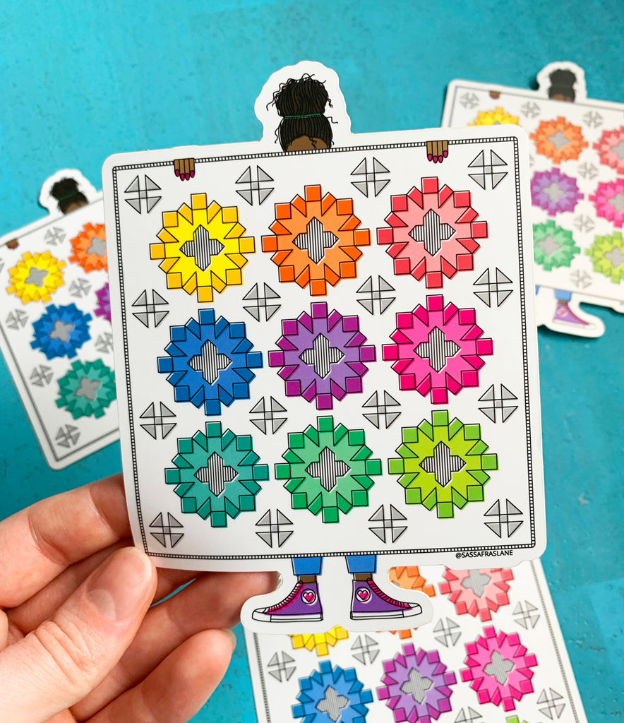 Shivaun Place Quilt Sticker