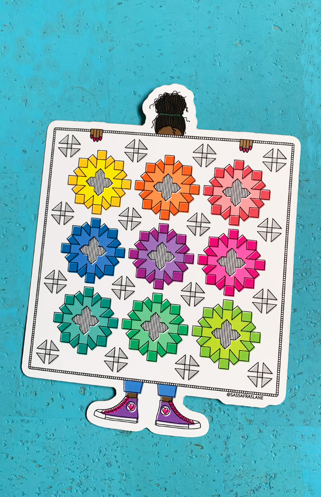 Shivaun Place Quilt Sticker