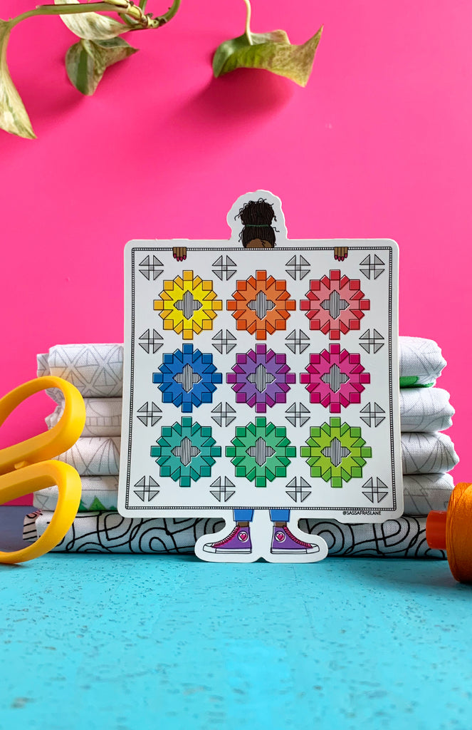 Shivaun Place Quilt Sticker