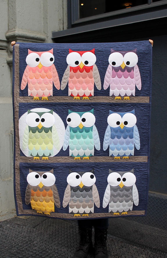 Hootsville Row Quilt Pattern