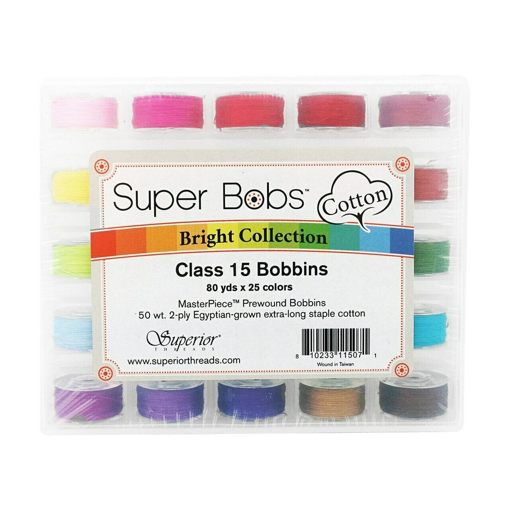 25 Bright Prewound Bobbins
