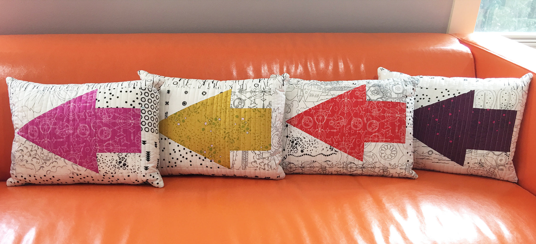 Reversible One Way Pillows