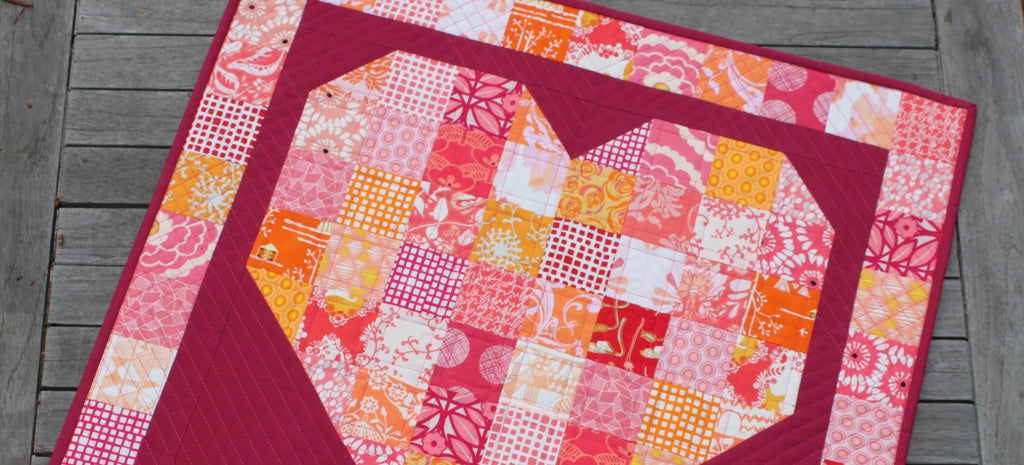 Free 'Pieces of My Heart Quilt' Pattern