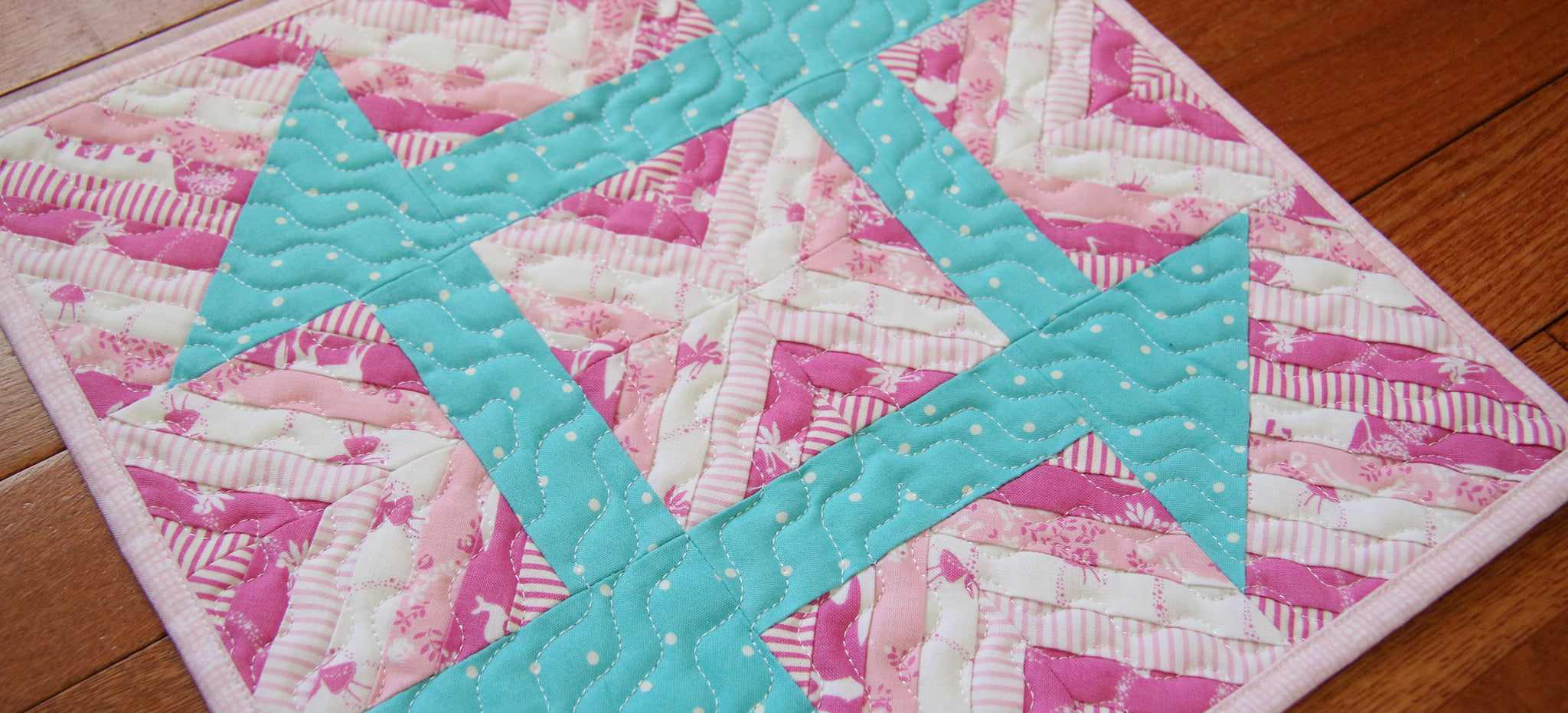 Mini Quilts in Dear Stella Fabrics