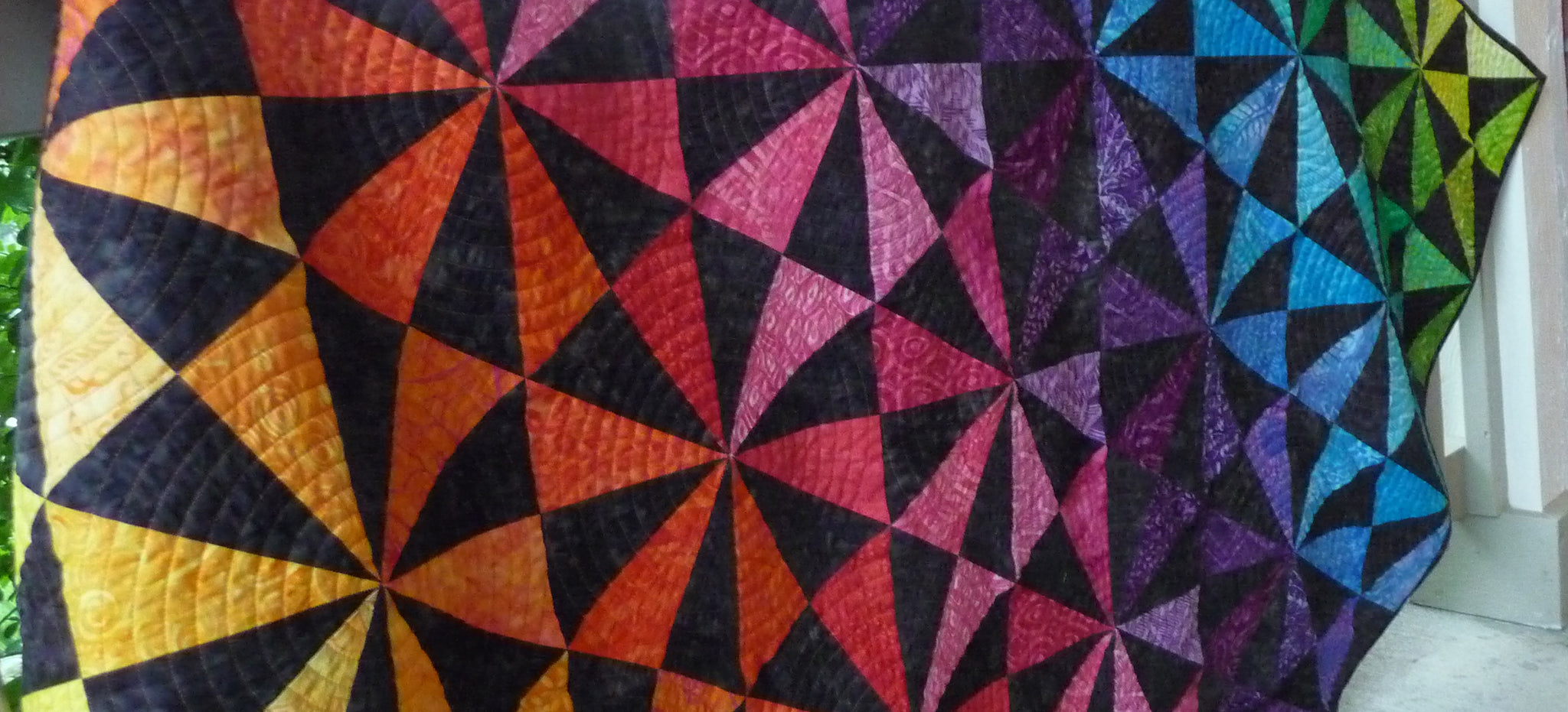 Prism Parkway in Tonga Batiks & Sale Announcement!