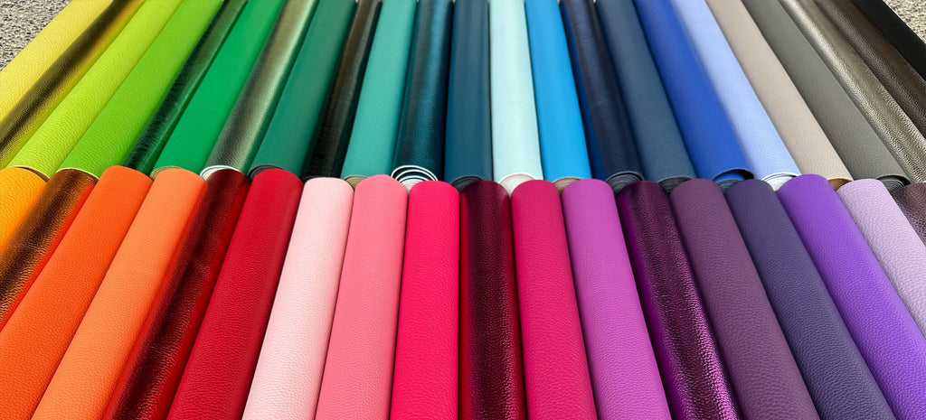 Shine + Structure: Colorful Faux Leathers & Metallic Magic✨
