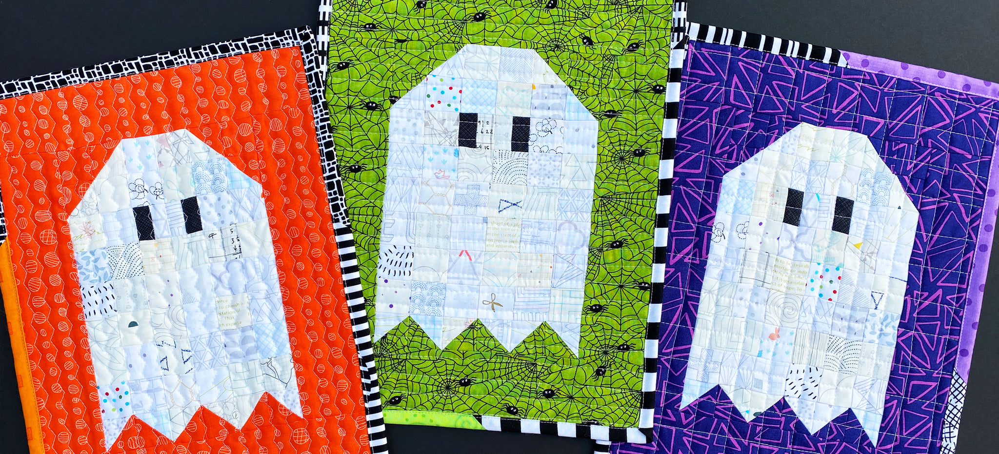 Free Patchwork Ghost Mini Pattern