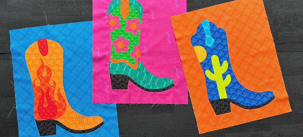 Saddle Up - Time To Introduce The Boot Tapping Boulevard Quilt Pattern
