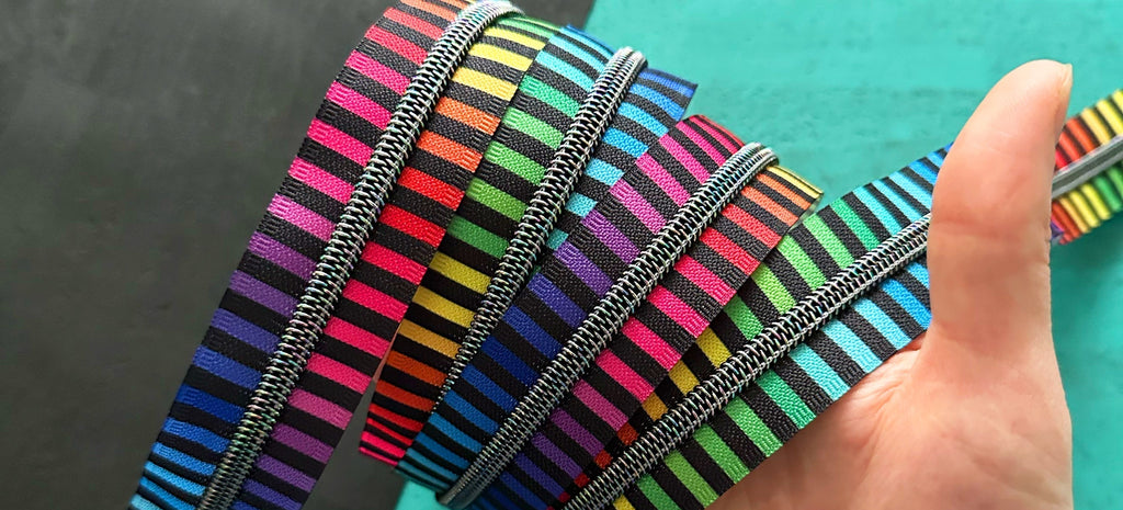 Zip It Up: 8 New Zipper Tape Styles + 4 Fresh Zipper Pulls!