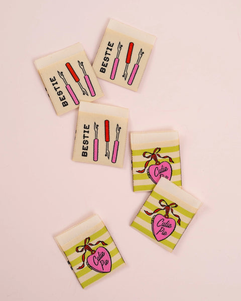 Cutie Pie / BestieSew-in Labels