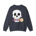 Skull with Rotary Cutter Crewneck Sweatshirt