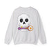 Skull with Rotary Cutter Crewneck Sweatshirt