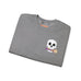 Skull with Rotary Cutter Crewneck Sweatshirt