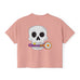 Skull with Rotary Cutter Women's Boxy Tee