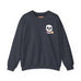 Skull with Rotary Cutter Crewneck Sweatshirt