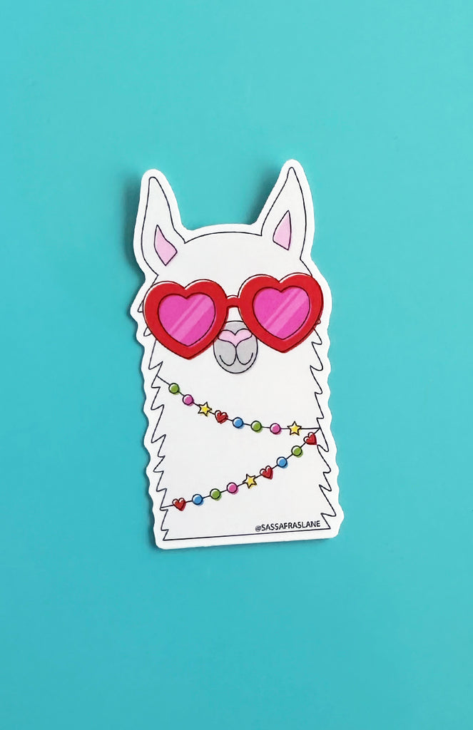 Llama Lover Sticker