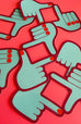Fussy Frame Hands Sticker