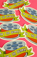 "Am I the Drama" Bobbin Sticker