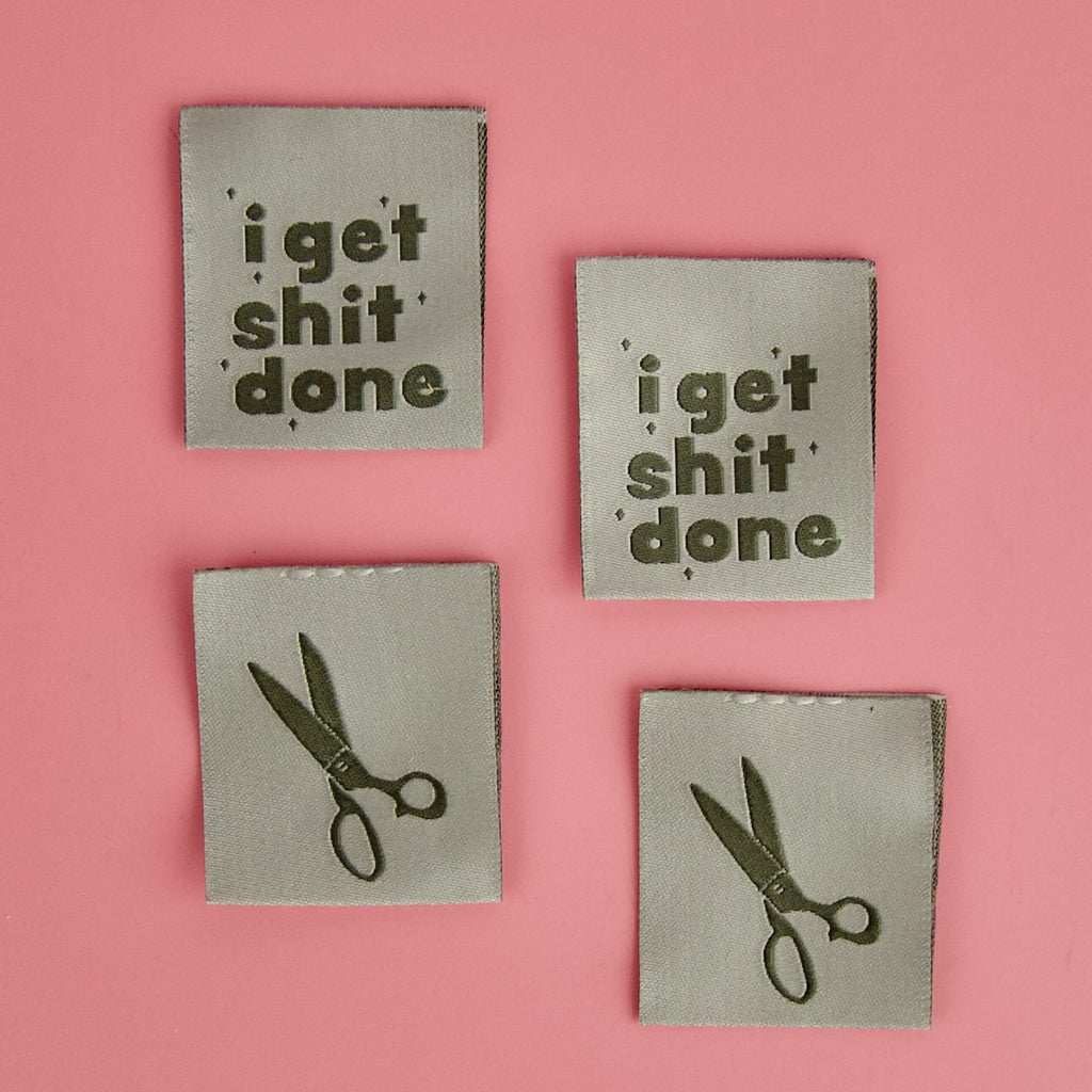 I Get Shit Done - Sew-in Labels