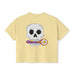 Skull with Rotary Cutter Women's Boxy Tee