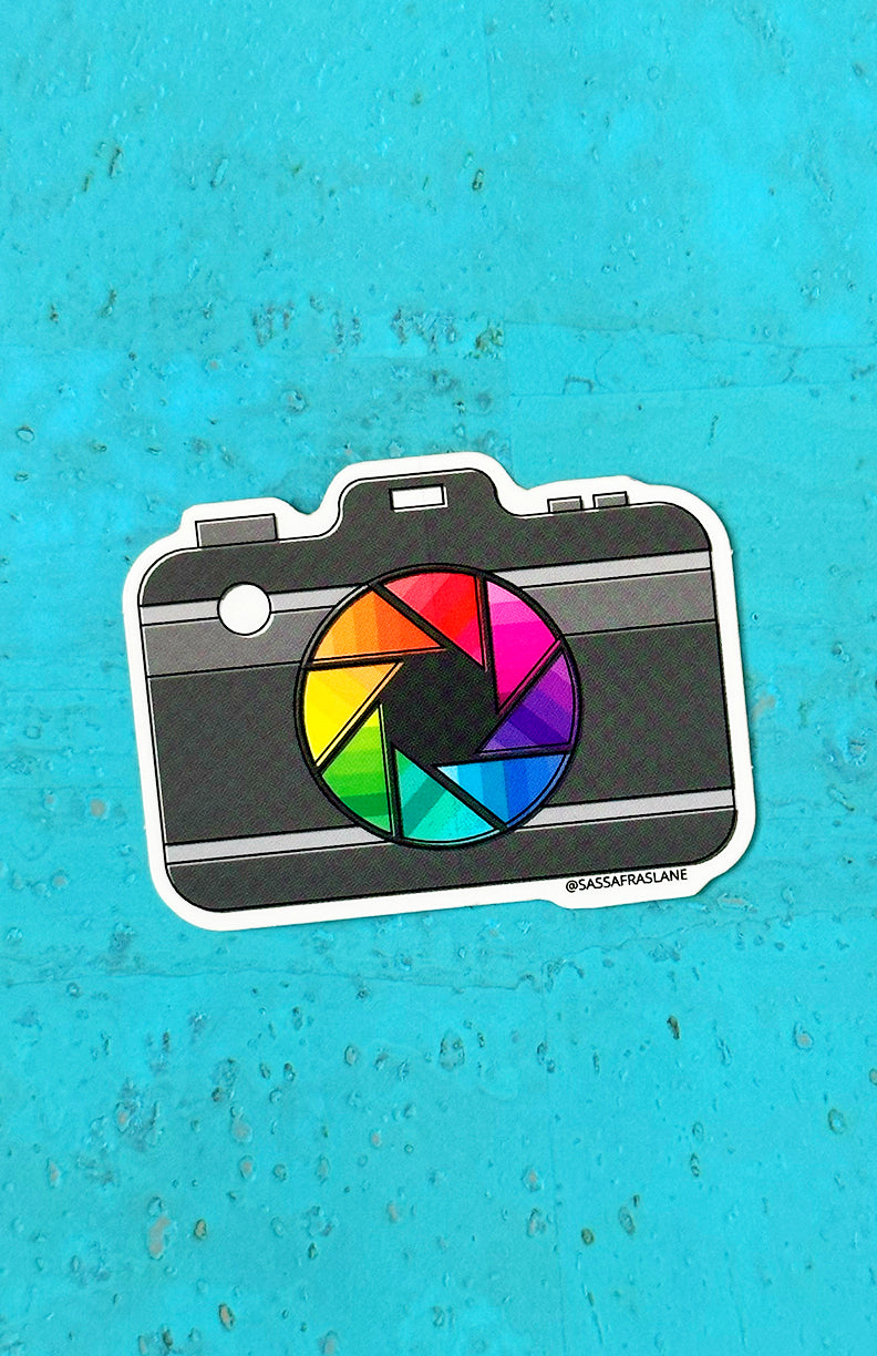 Focus Freeway Camera Sticker – Sassafras Lane Designs