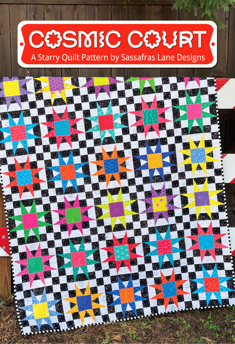 Cosmic Court Quilt Pattern