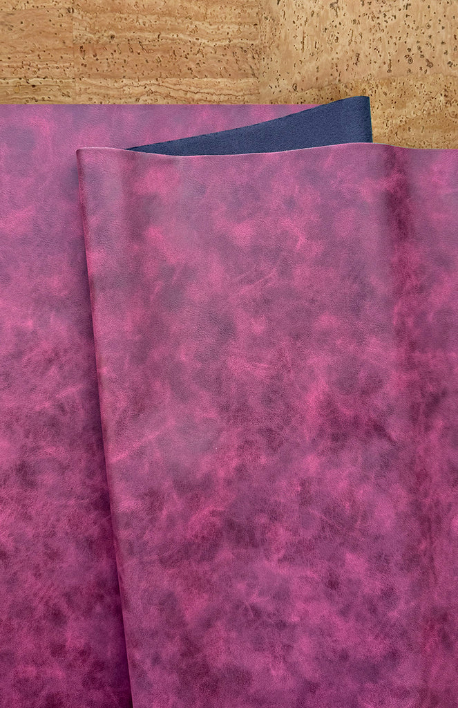 Eggplant Suede Faux Leather