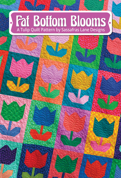 Fat Bottom Blooms Quilt Pattern