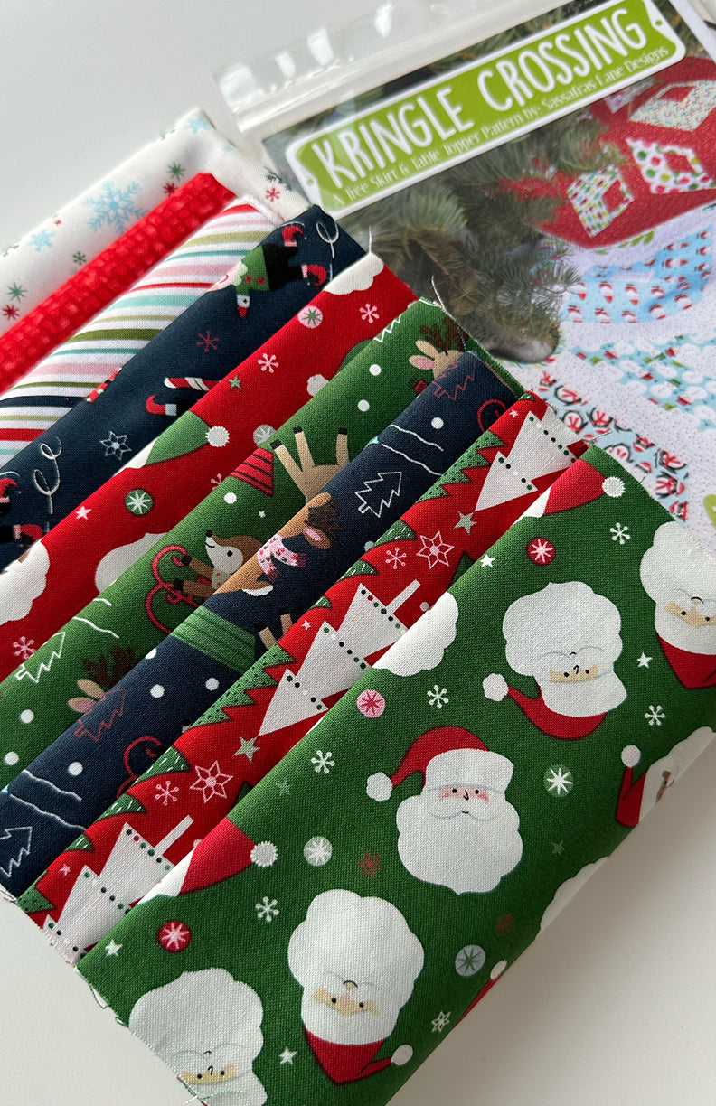 Kringle Crossing Tree Skirt Kit – Sassafras Lane Designs
