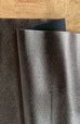 Metallic Gunmetal Pebbled Faux Leather