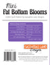 Mini Fat Bottom Blooms Quilt Pattern